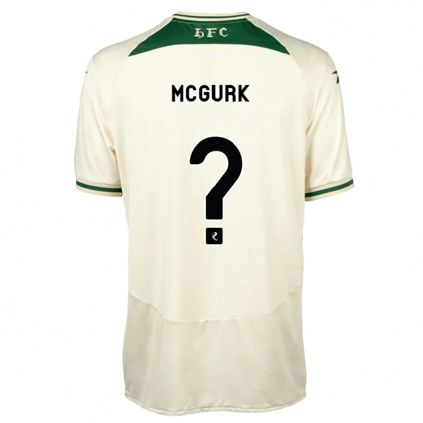 Danxen Homem Camisola Ellis Mcgurk #0 Branco Floresta Alternativa 2026/27 Camisa