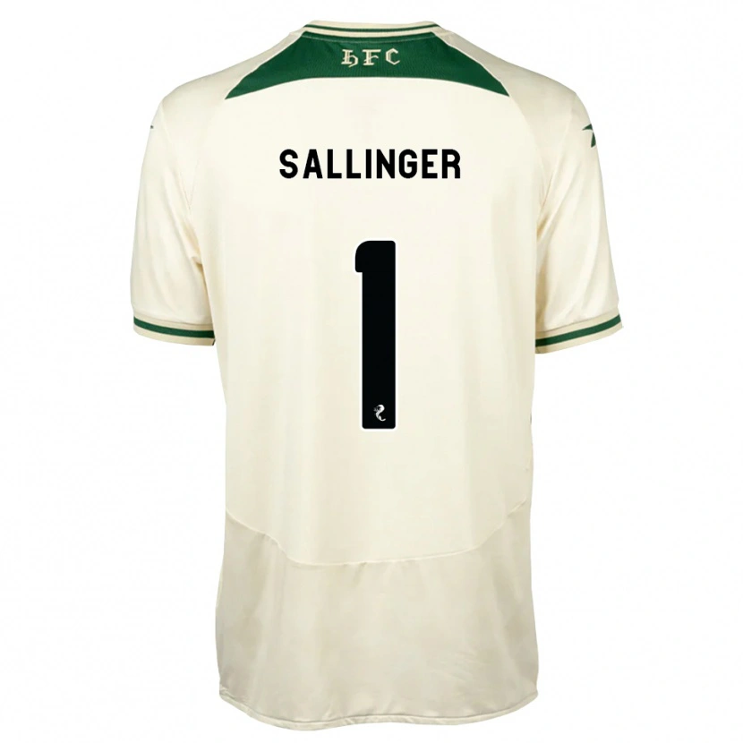 Danxen Homem Camisola Raphael Sallinger #1 Branco Floresta Alternativa 2026/27 Camisa