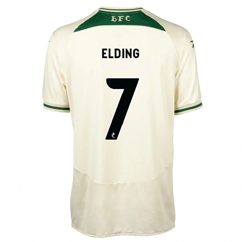 Danxen Homem Camisola Owen Elding #7 Branco Floresta Alternativa 2026/27 Camisa
