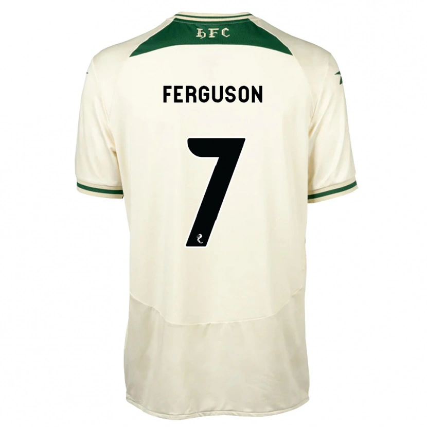 Danxen Homem Camisola Abbie Ferguson #7 Branco Floresta Alternativa 2026/27 Camisa