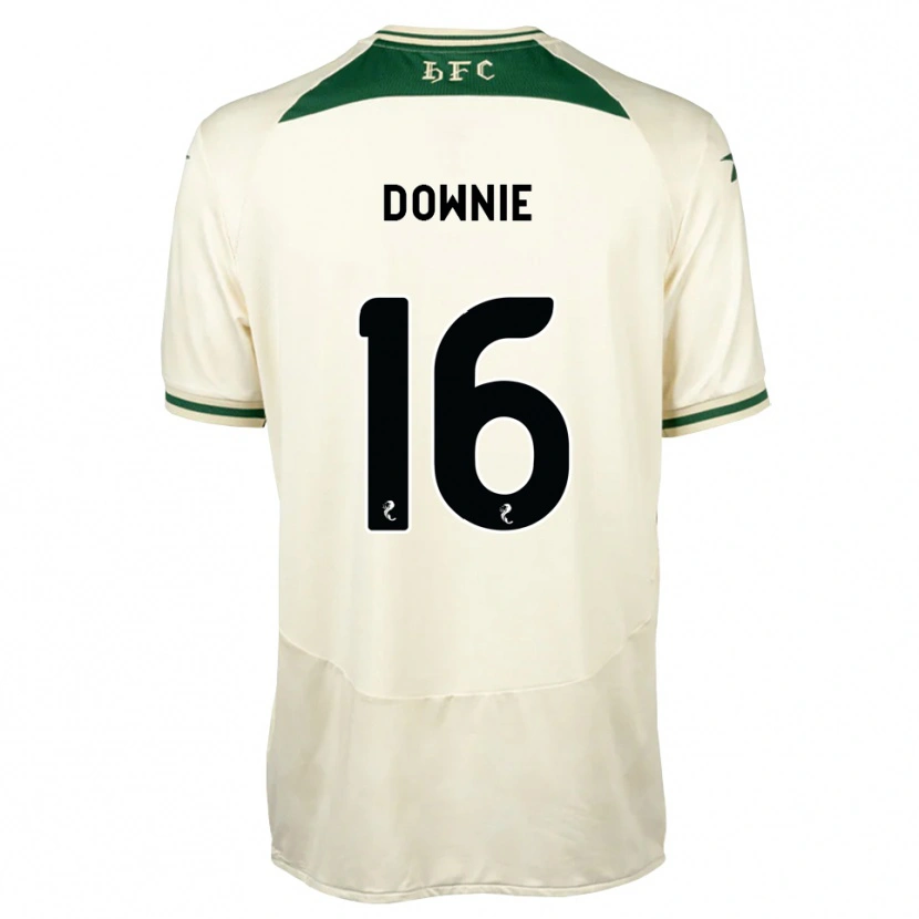 Danxen Homem Camisola Reiss Downie #16 Branco Floresta Alternativa 2026/27 Camisa