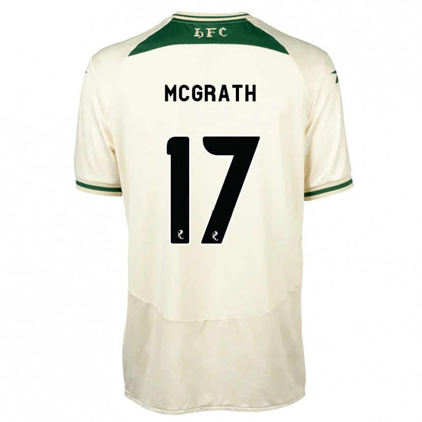 Danxen Homem Camisola Jamie Mcgrath #17 Branco Floresta Alternativa 2026/27 Camisa