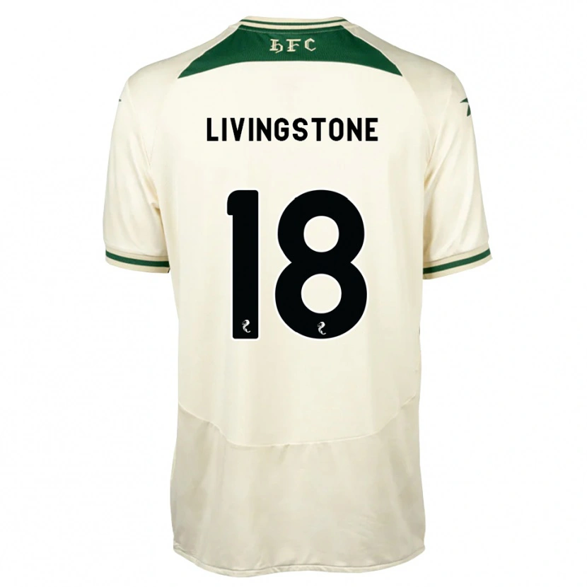 Danxen Homem Camisola Rosie Livingstone #18 Branco Floresta Alternativa 2026/27 Camisa