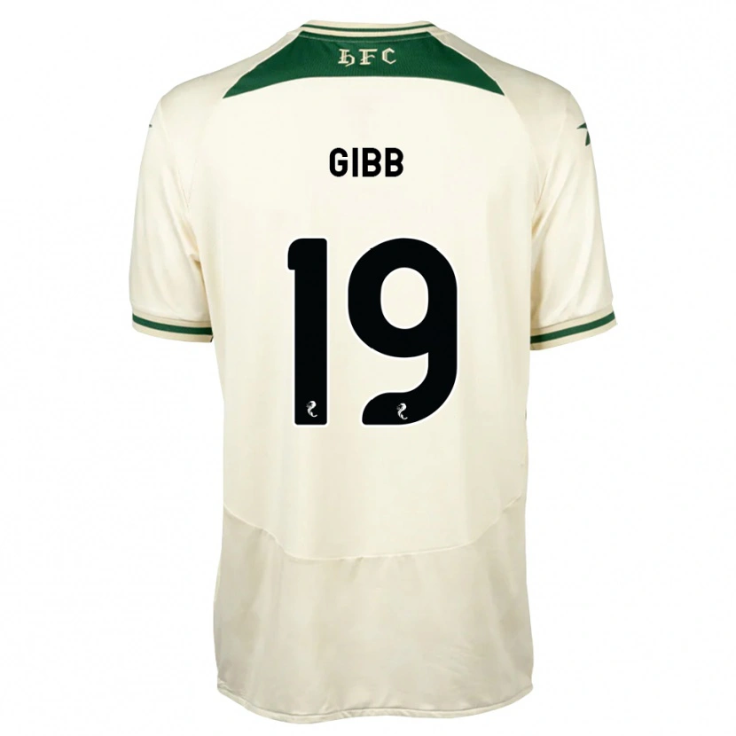 Danxen Homem Camisola Caley Gibb #19 Branco Floresta Alternativa 2026/27 Camisa