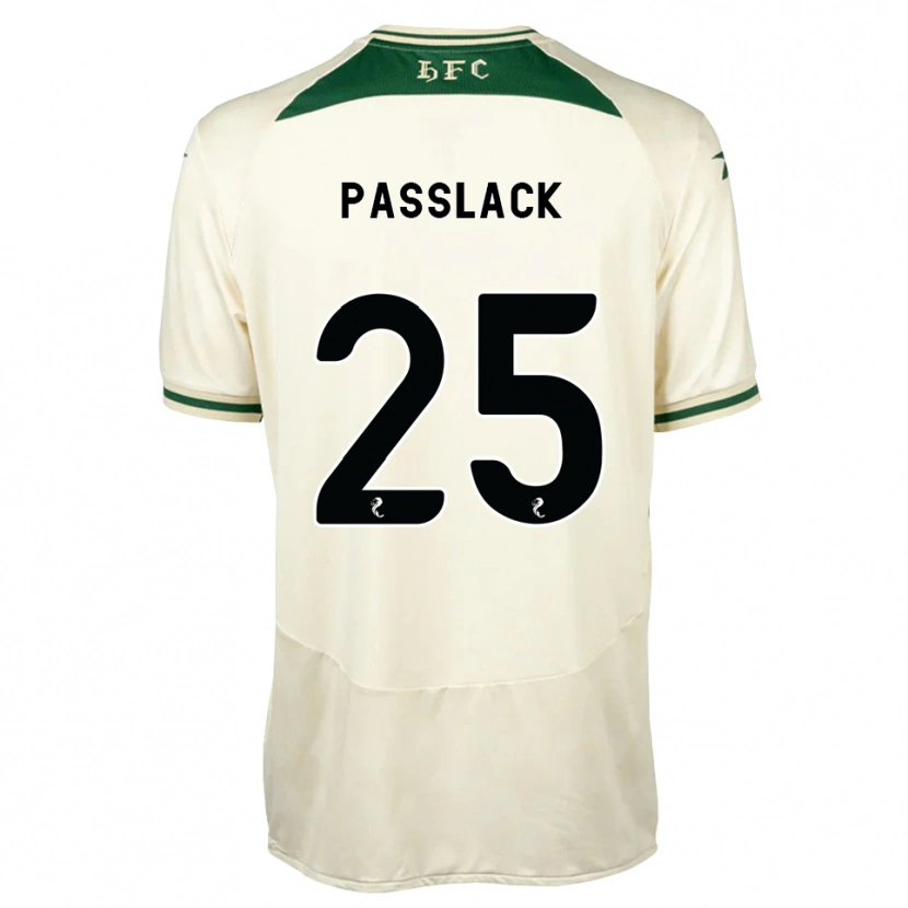Danxen Homem Camisola Felix Passlack #25 Branco Floresta Alternativa 2026/27 Camisa