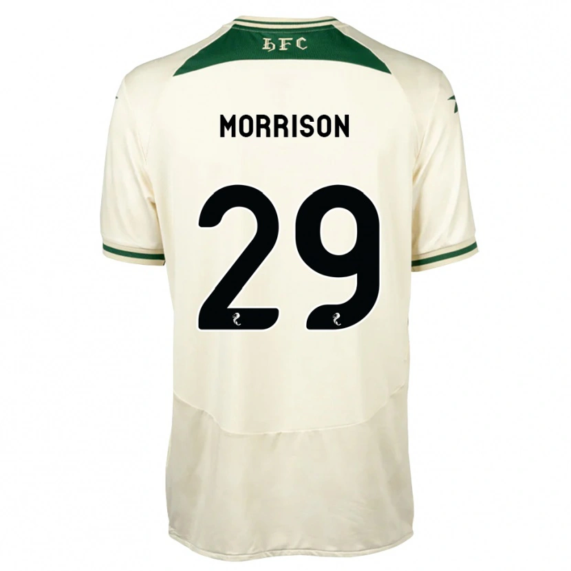 Danxen Homem Camisola Kirsty Morrison #29 Branco Floresta Alternativa 2026/27 Camisa