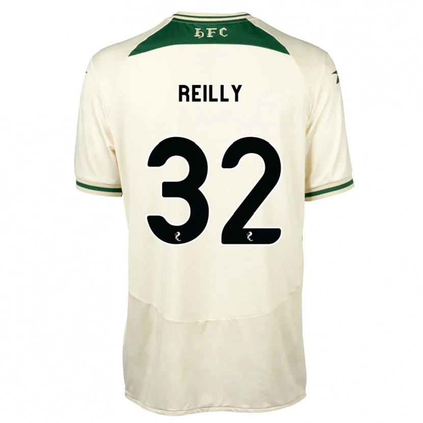 Danxen Homem Camisola Kirsten Reilly #32 Branco Floresta Alternativa 2026/27 Camisa