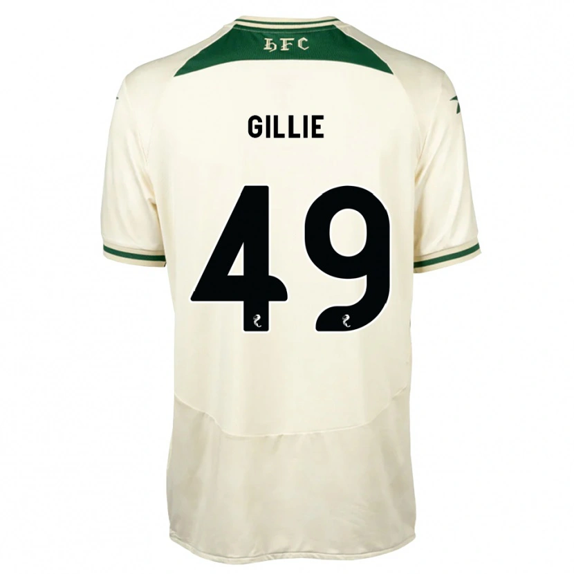 Danxen Homem Camisola Lewis Gillie #49 Branco Floresta Alternativa 2026/27 Camisa