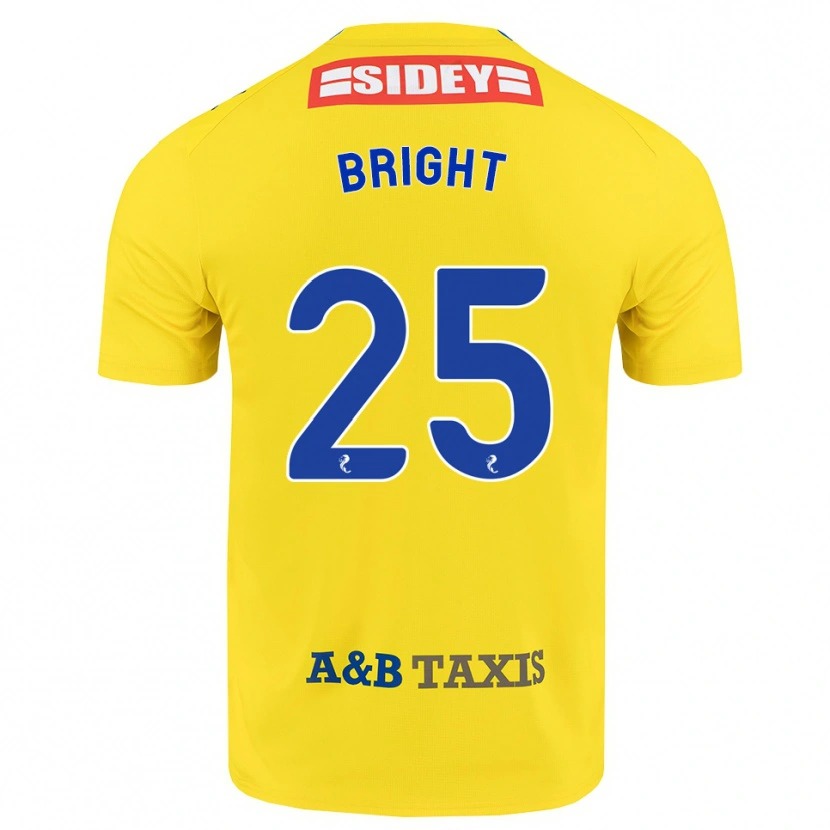 Danxen Homem Camisola Scott Bright #25 Amarelo Azul Preto Alternativa 2026/27 Camisa