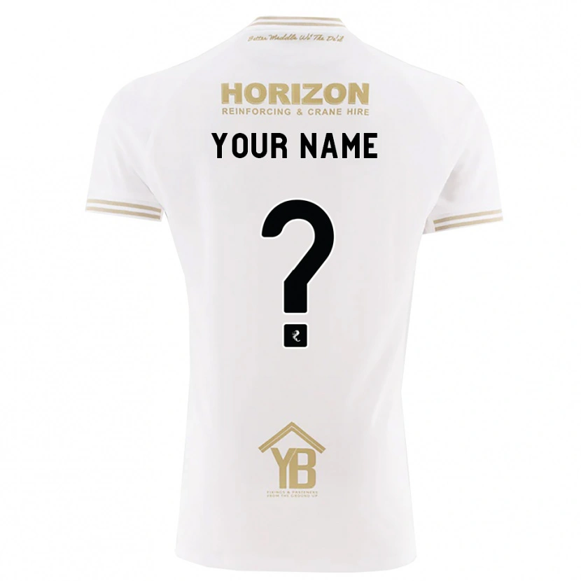 Danxen Homem Camisola Seu Nome #0 Trigo Branco Alternativa 2026/27 Camisa