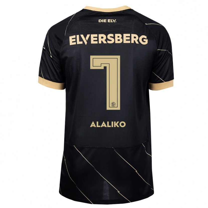 Danxen Homem Camisola Alan Alaliko #7 Preto Marrom Alternativa 2026/27 Camisa