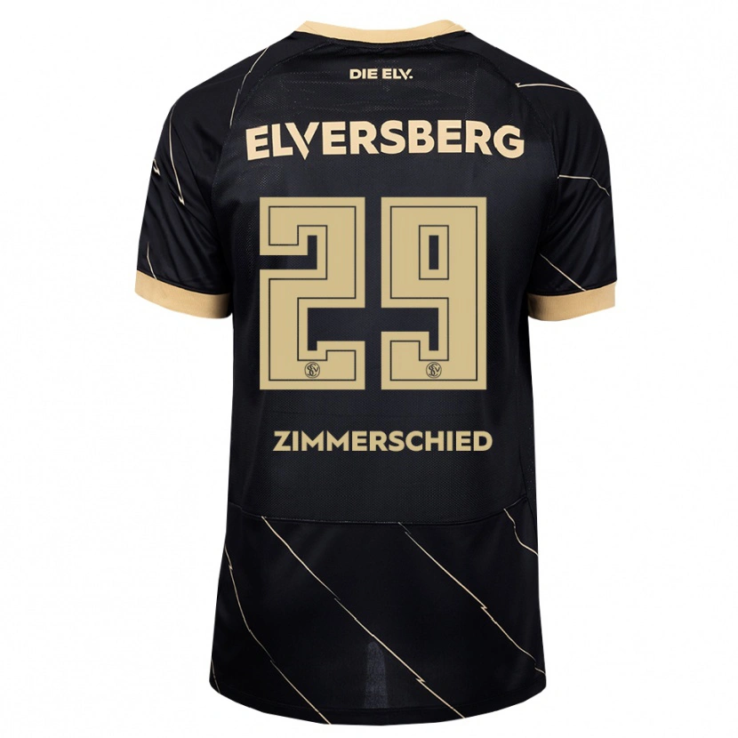 Danxen Homem Camisola Tom Zimmerschied #29 Preto Marrom Alternativa 2026/27 Camisa