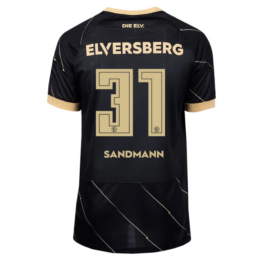 Danxen Homem Camisola Amanda Sandmann #31 Preto Marrom Alternativa 2026/27 Camisa
