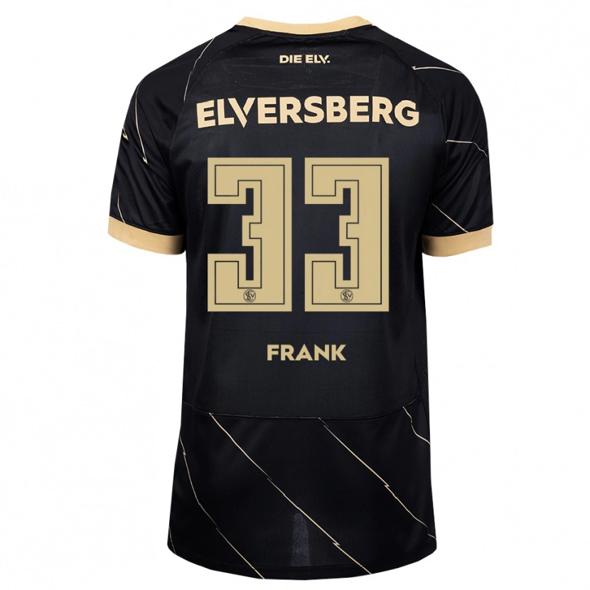 Danxen Homem Camisola Ronja Frank #33 Preto Marrom Alternativa 2026/27 Camisa