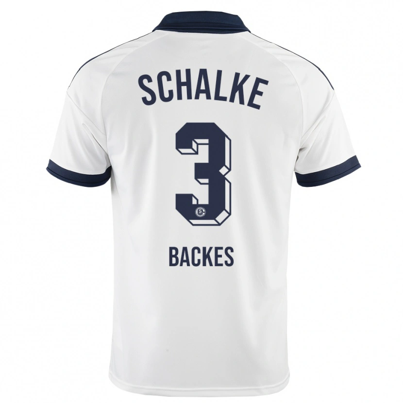 Danxen Homem Camisola Diego Backes-Klimek #3 Preto Branco Alternativa 2026/27 Camisa