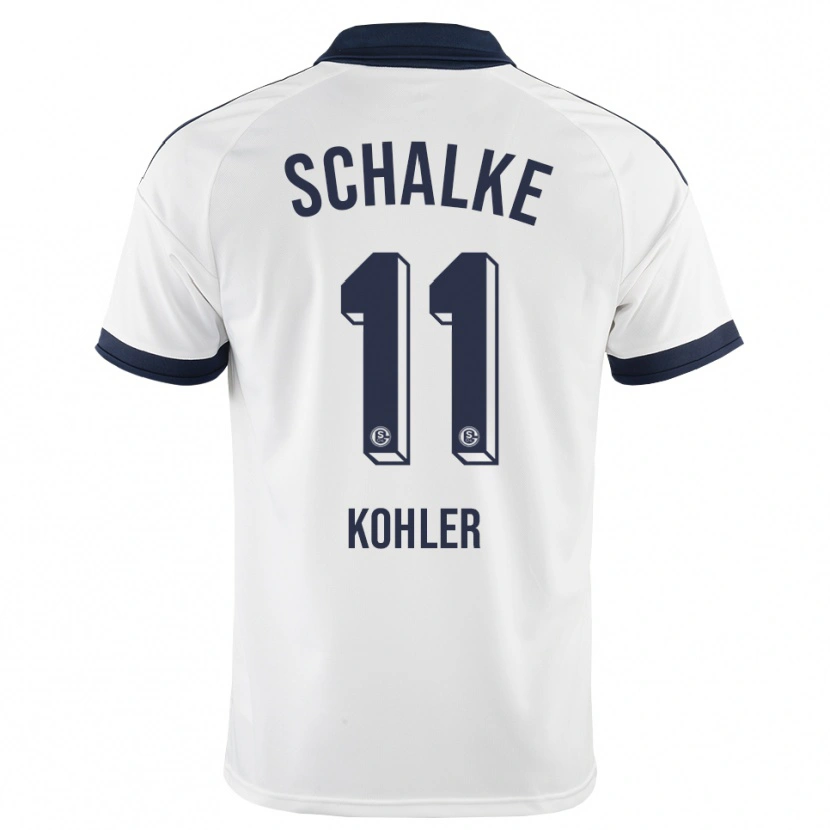 Danxen Homem Camisola Marlon Kohler #11 Preto Branco Alternativa 2026/27 Camisa