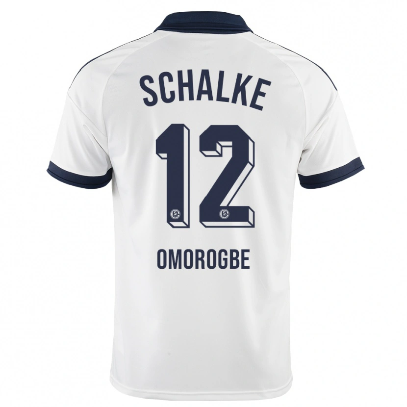 Danxen Homem Camisola Michael Omorogbe #12 Preto Branco Alternativa 2026/27 Camisa