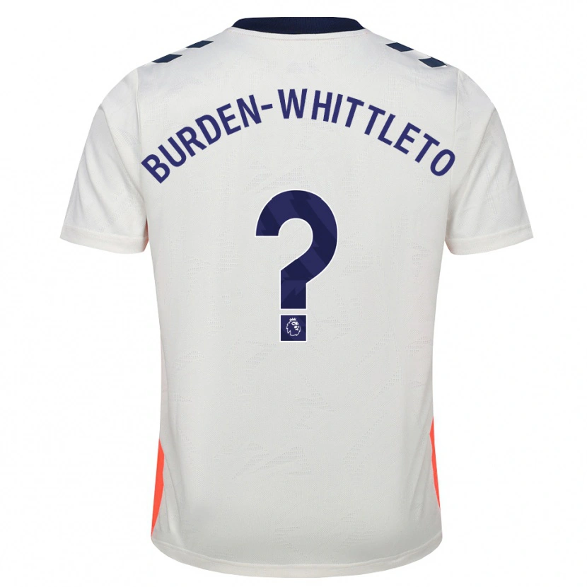 Danxen Homem Camisola Charlie Burden-Whittleton #0 Branco Laranja Azul Real Alternativa 2026/27 Camisa