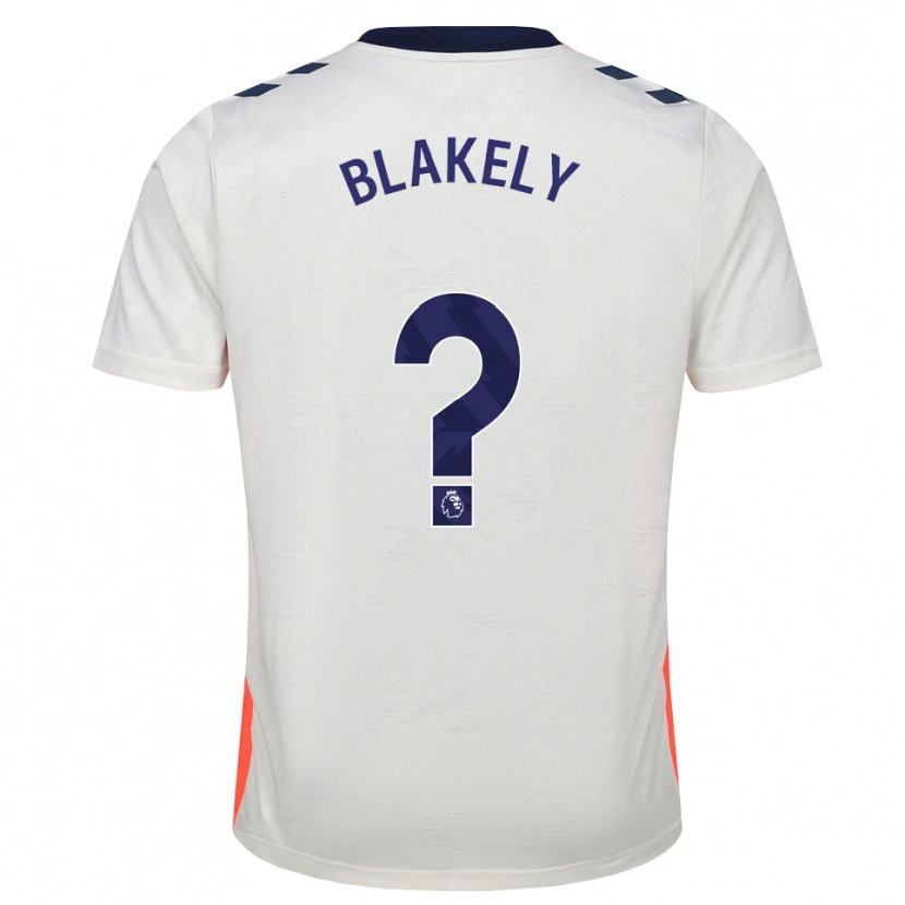 Danxen Homem Camisola Ben Blakely #0 Branco Laranja Azul Real Alternativa 2026/27 Camisa