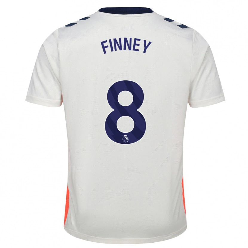 Danxen Homem Camisola Charlie Finney #8 Branco Laranja Azul Real Alternativa 2026/27 Camisa
