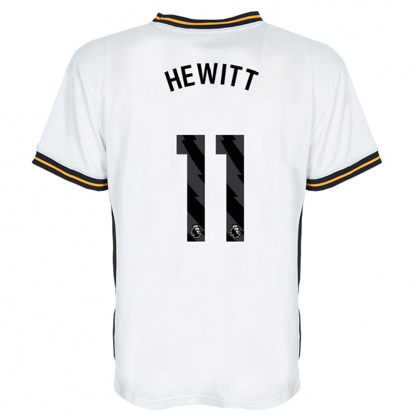 Danxen Homem Camisola Stan Hewitt #11 Branco Laranja Preto Alternativa 2026/27 Camisa