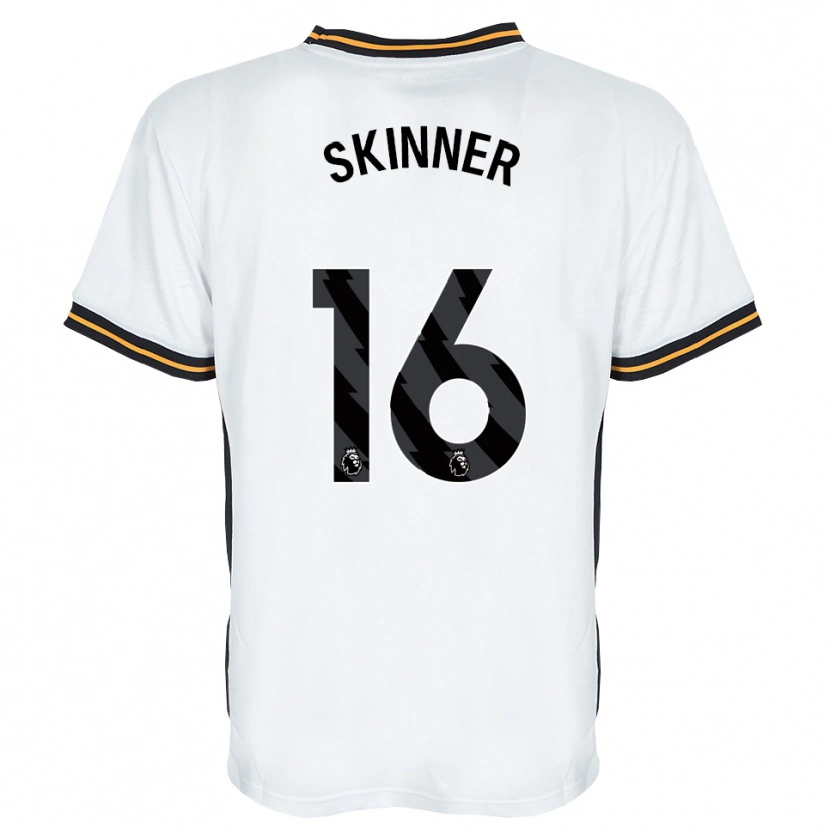 Danxen Homem Camisola Harley Skinner #16 Branco Laranja Preto Alternativa 2026/27 Camisa