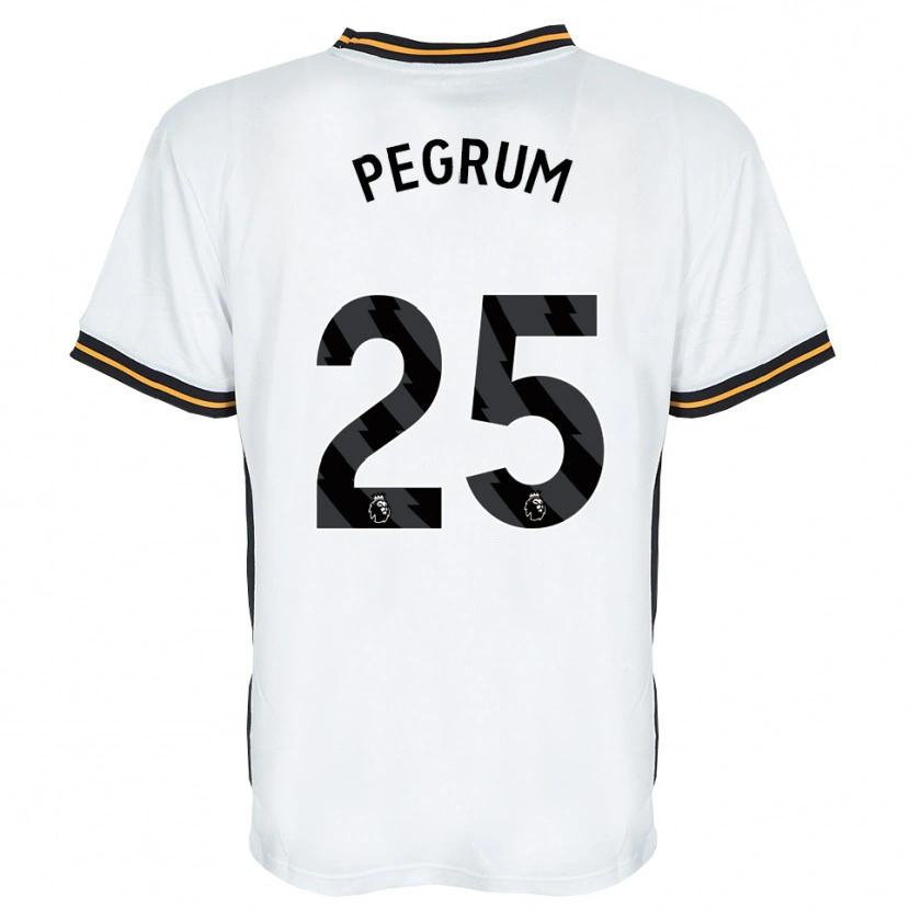 Danxen Homem Camisola Florence Pegrum #25 Branco Laranja Preto Alternativa 2026/27 Camisa