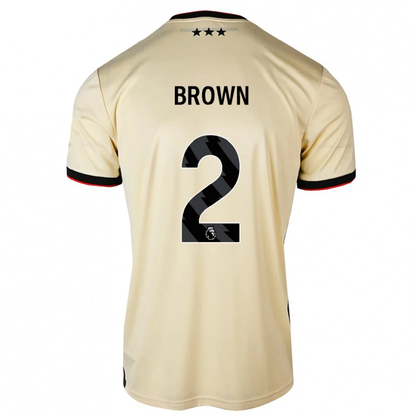 Danxen Homem Camisola Archie Brown #2 Chiffon De Limão Preto Vermelho Alternativa 2026/27 Camisa