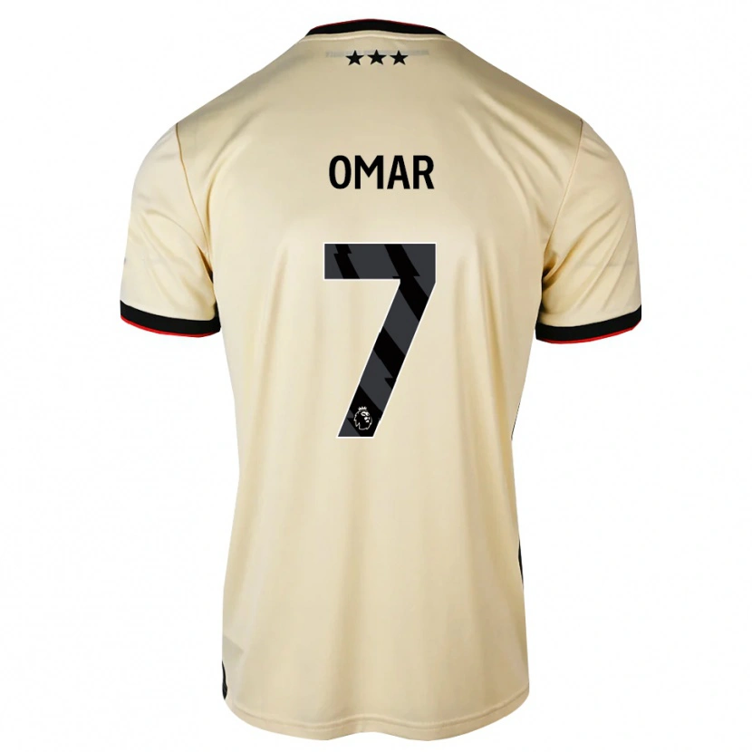 Danxen Homem Camisola Ahmed Omar #7 Chiffon De Limão Preto Vermelho Alternativa 2026/27 Camisa