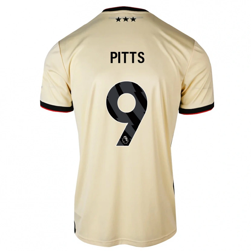 Danxen Homem Camisola Josh Pitts #9 Chiffon De Limão Preto Vermelho Alternativa 2026/27 Camisa