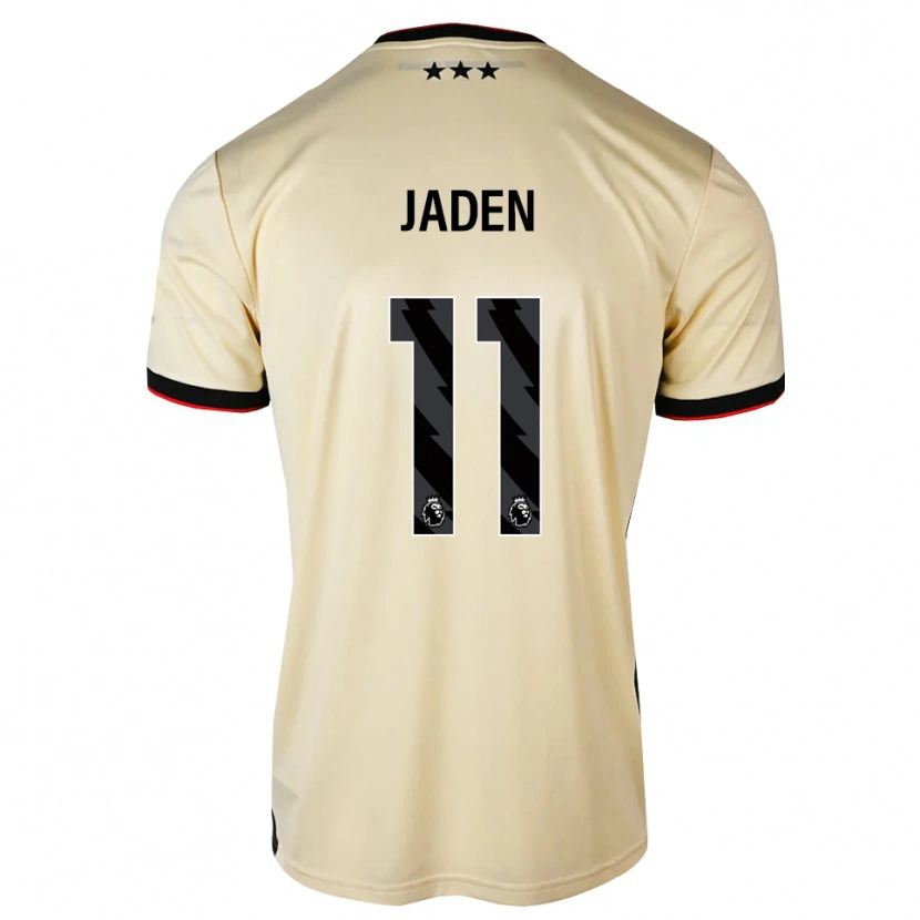 Danxen Homem Camisola Jaden Philogene #11 Chiffon De Limão Preto Vermelho Alternativa 2026/27 Camisa