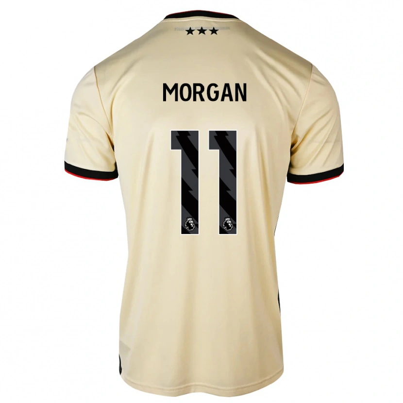 Danxen Homem Camisola Rio Oudnie-Morgan #11 Chiffon De Limão Preto Vermelho Alternativa 2026/27 Camisa