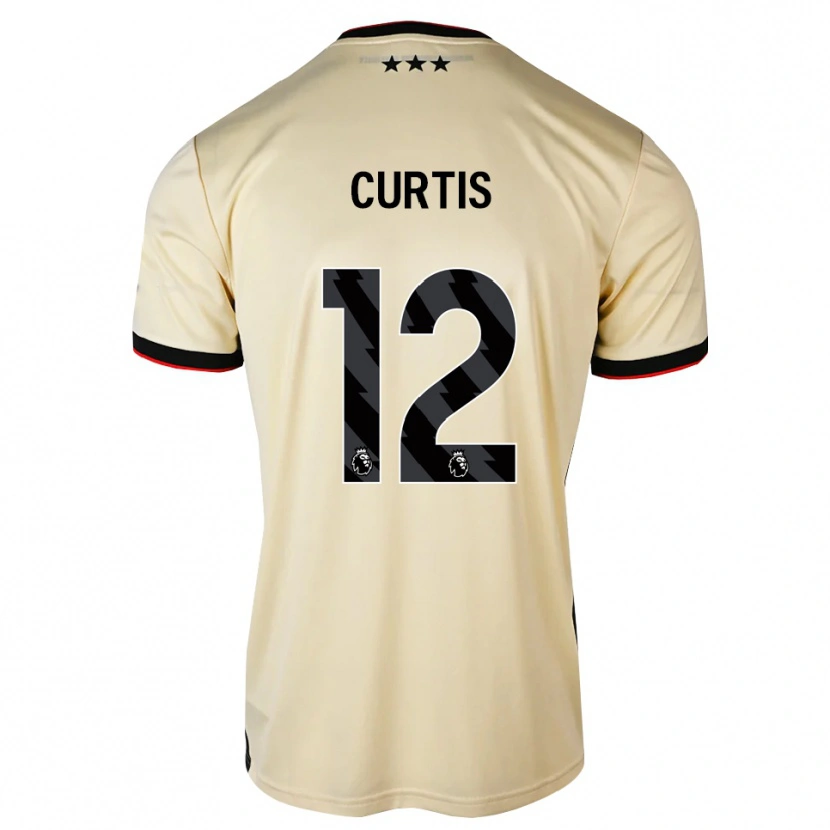 Danxen Homem Camisola Henry Curtis #12 Chiffon De Limão Preto Vermelho Alternativa 2026/27 Camisa
