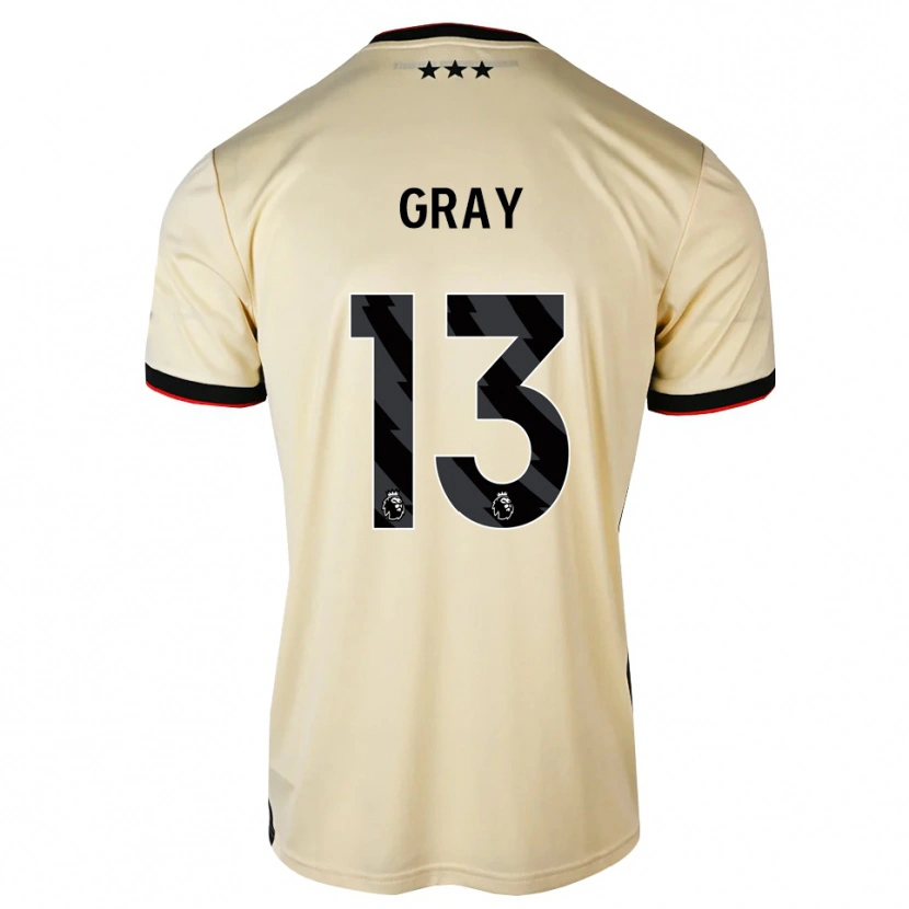 Danxen Homem Camisola Henry Gray #13 Chiffon De Limão Preto Vermelho Alternativa 2026/27 Camisa