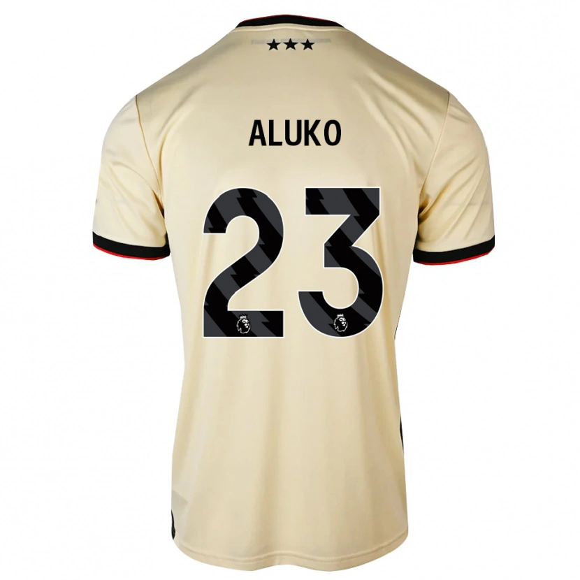 Danxen Homem Camisola Sone Aluko #23 Chiffon De Limão Preto Vermelho Alternativa 2026/27 Camisa