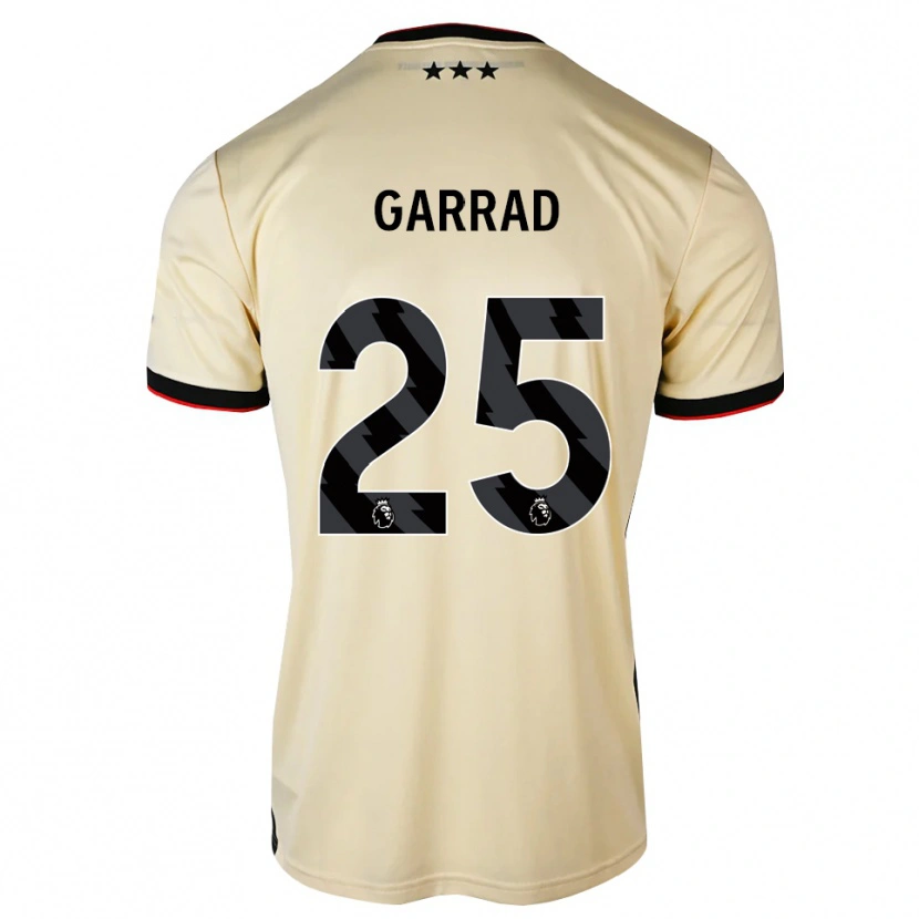 Danxen Homem Camisola Grace Garrad #25 Chiffon De Limão Preto Vermelho Alternativa 2026/27 Camisa