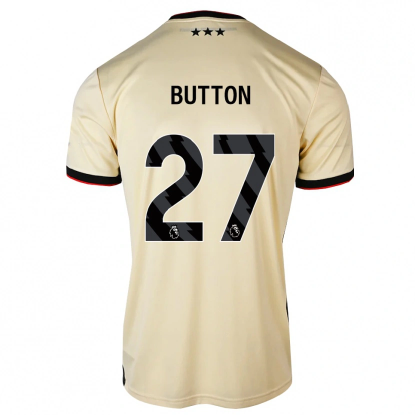 Danxen Homem Camisola David Button #27 Chiffon De Limão Preto Vermelho Alternativa 2026/27 Camisa