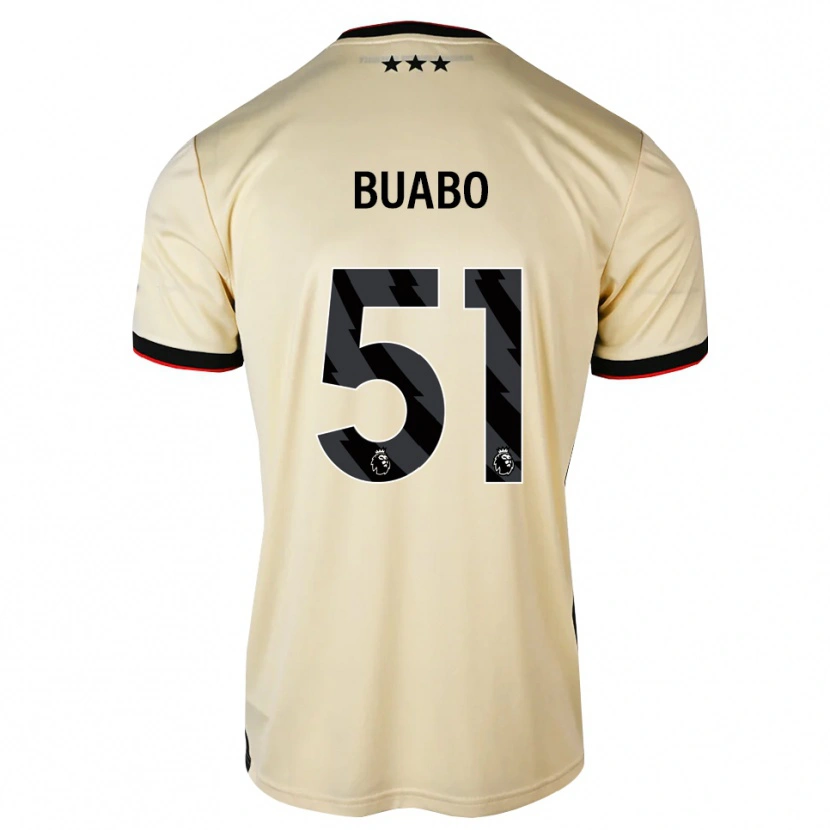 Danxen Homem Camisola Gerrard Buabo #51 Chiffon De Limão Preto Vermelho Alternativa 2026/27 Camisa