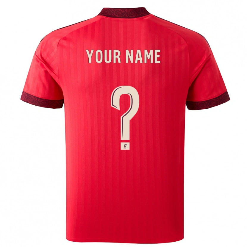 Danxen Homem Camisola Seu Nome #0 Borgonha Vermelho Branco Alternativa 2026/27 Camisa
