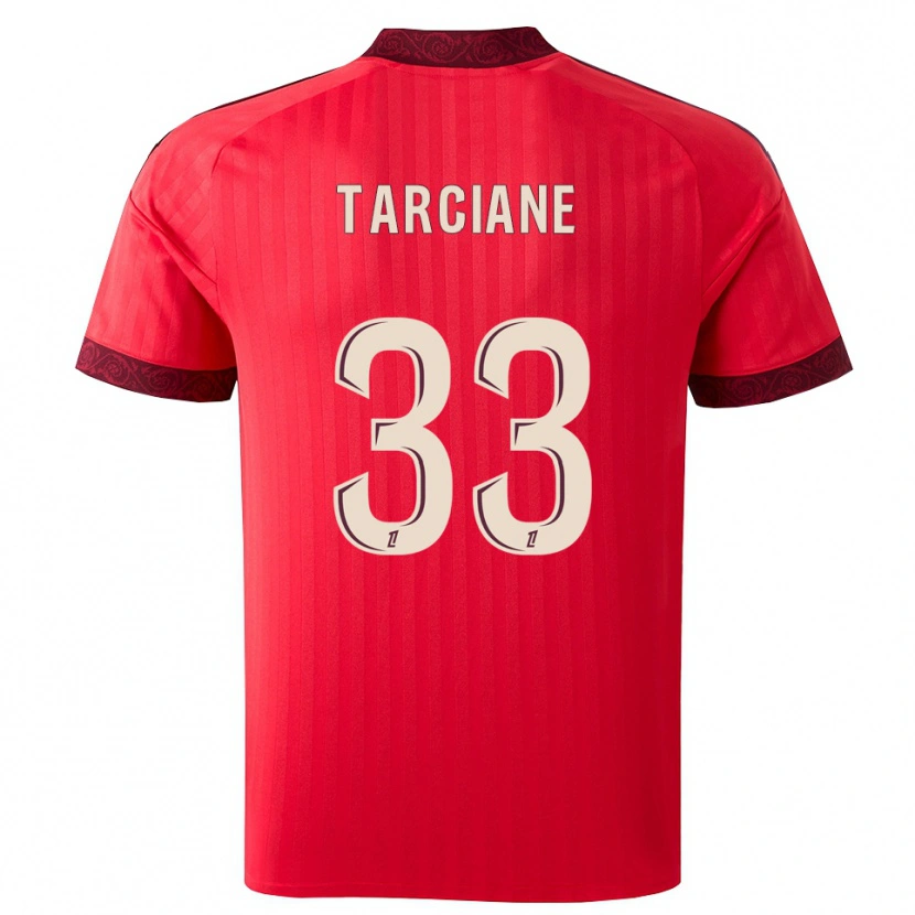 Danxen Homem Camisola Dos Santos De Lima Tarciane #33 Borgonha Vermelho Branco Alternativa 2026/27 Camisa