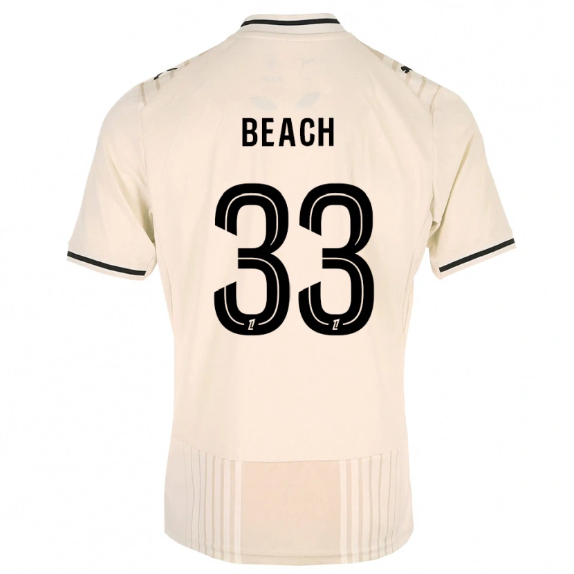 Danxen Homem Camisola Patrick Beach #33 Renda Preta Branco Antigo Alternativa 2026/27 Camisa