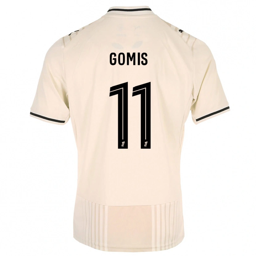 Danxen Homem Camisola Iron Gomis #11 Renda Preta Branco Antigo Alternativa 2026/27 Camisa