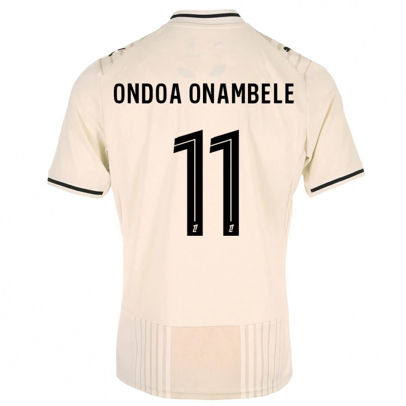 Danxen Homem Camisola Fred Ondoa Onambele #11 Renda Preta Branco Antigo Alternativa 2026/27 Camisa