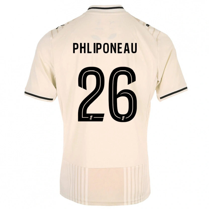 Danxen Homem Camisola Alexandre Phliponeau #26 Renda Preta Branco Antigo Alternativa 2026/27 Camisa
