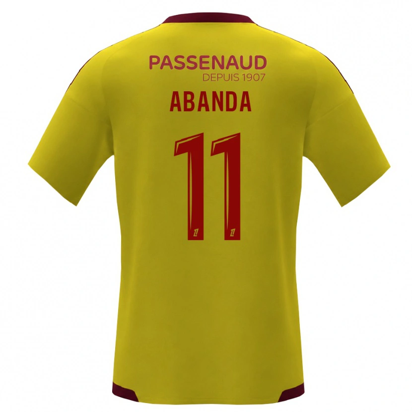 Danxen Homem Camisola Leroy Abanda #11 Amarelo Vermelho Verde Alternativa 2026/27 Camisa