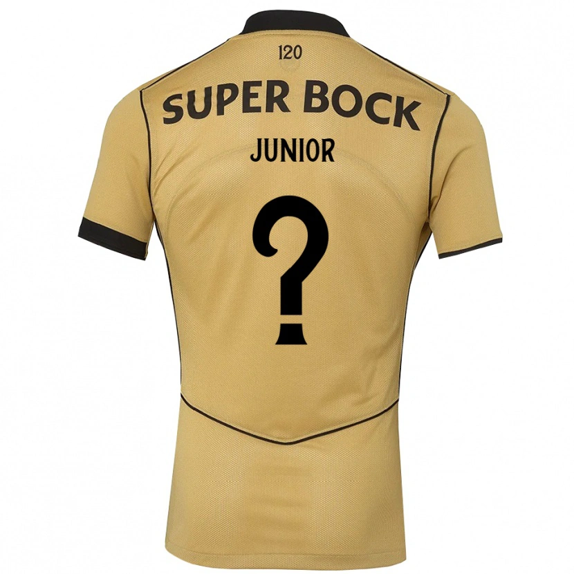 Danxen Homem Camisola Marlon Junior #0 Goldenrod Preto Alternativa 2026/27 Camisa
