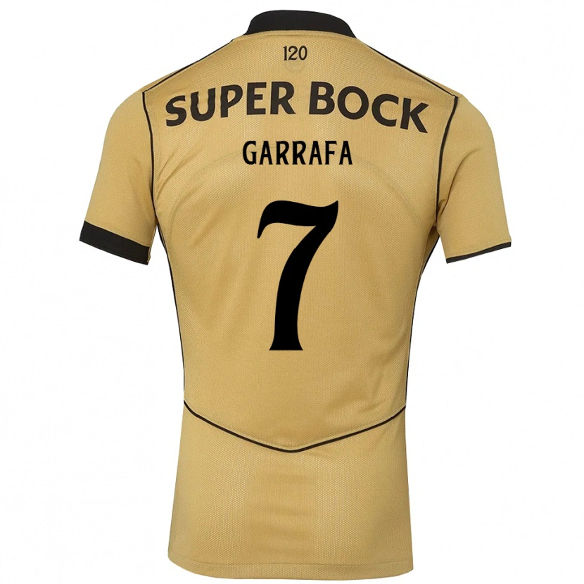Danxen Homem Camisola José Garrafa #7 Goldenrod Preto Alternativa 2026/27 Camisa