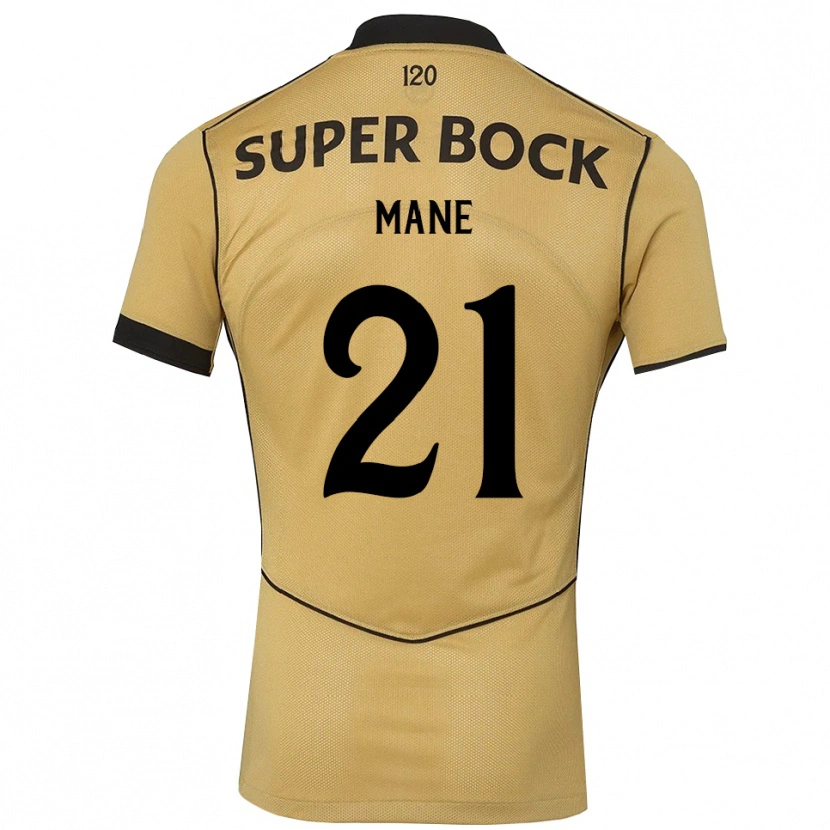 Danxen Homem Camisola Isnaba Mane #21 Goldenrod Preto Alternativa 2026/27 Camisa