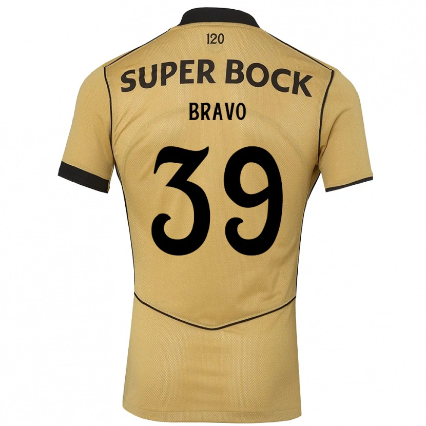 Danxen Homem Camisola Bravo #39 Goldenrod Preto Alternativa 2026/27 Camisa