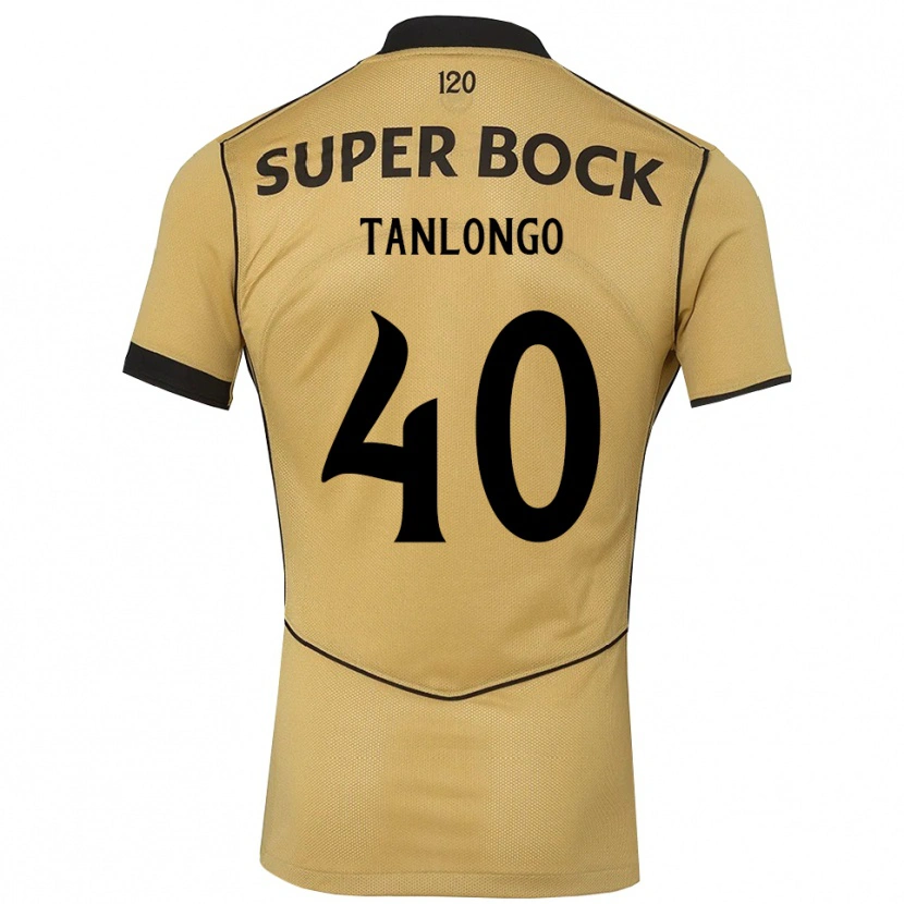 Danxen Homem Camisola Mateo Tanlongo #40 Goldenrod Preto Alternativa 2026/27 Camisa